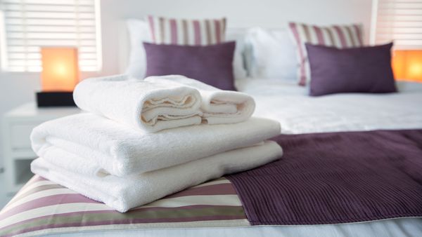clean bedroom