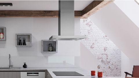 Bosch stainless steel island hood