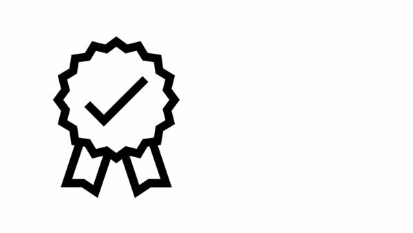 Quality icon.