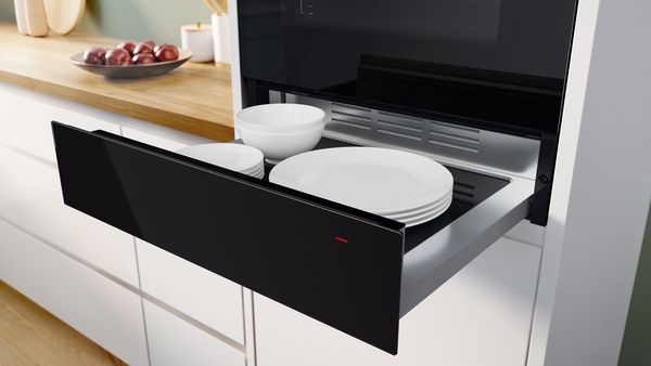 Tiroirs chauffants accent line de Bosch